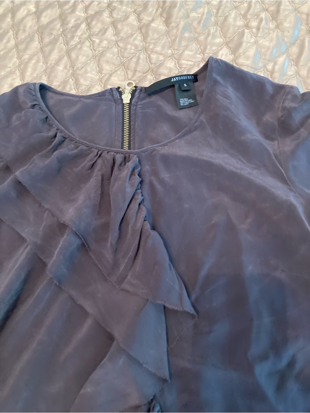 JAY GODFREY Silk Blouse